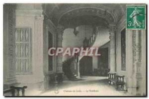 Old Postcard Chateau du Lude Hallway