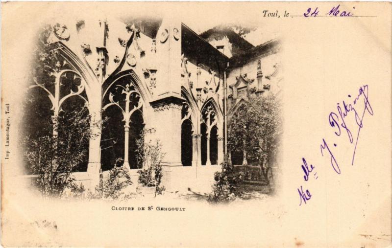 CPA TOUL - Cloitre de St-Gengoult (483453)