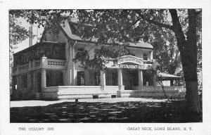 J58/ Great Neck Long Island New York Postcard c1940s The Colony Inn  315
