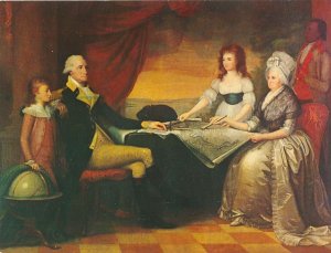 Washington Family Portrait by Edward Savage - National Gallery, Washington, DC