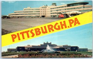 Unposted - Greater Pittsburgh Airport - Terminal Building - Pennsylvania, USA 