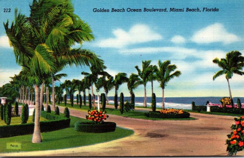 Florida Miami Beach Ocean Boulevard