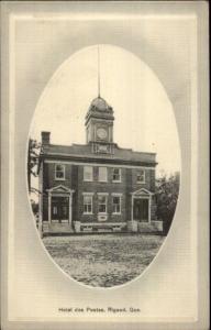 Rigaud Quebec Hotel Des Postes c1910 Postcard