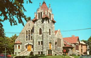 First Presbyterian Church,  Lapeer, Michigan  Postcard