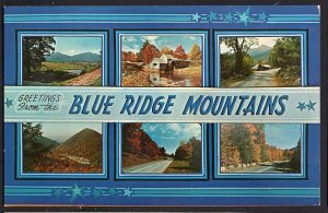 VIRGINIA BLUE RIDGE MOUNTAINS Greetings from MultiView Scenic Views - Chrome