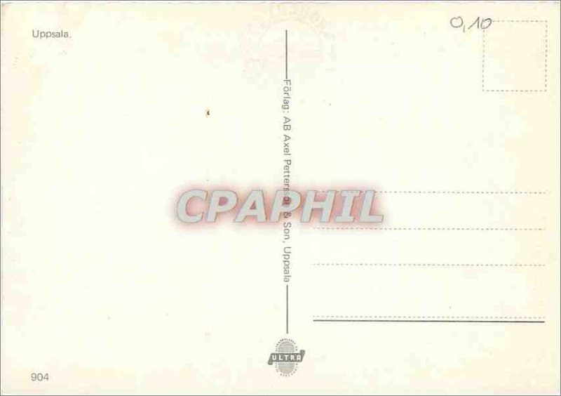 Postcard Modern Halsning fran Uppsala