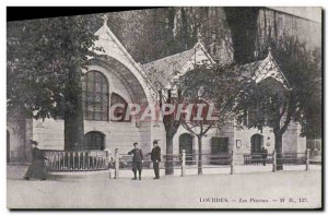 Old Postcard Lourdes Pools