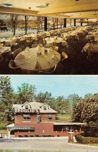 INDEPENDENCE, Ohio OH ~ BROGLIO'S RESTAURANT & BAR Cuyahoga Co ROADSIDE Postcard 