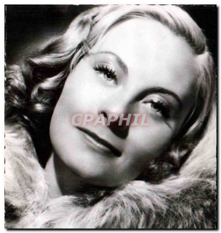 Postcard Modern Cinema Michele Morgan