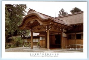 Nikko Tamozawa Imperial Villa Memorial Park JAPAN 4x6 Postcard