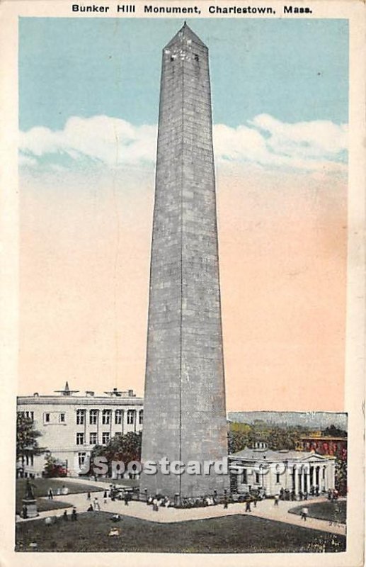 Bunker Hill Monument - Charlestown, Massachusetts MA  