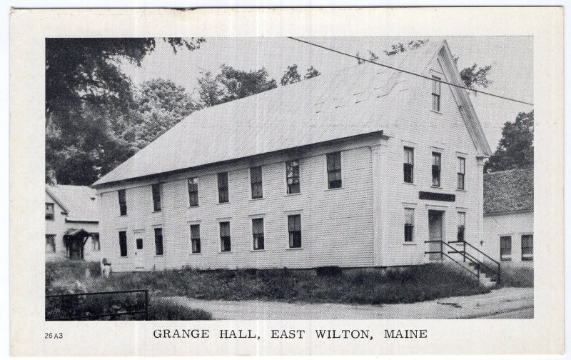 East Wilton, Maine, Grange Hall