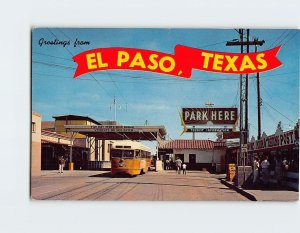 Postcard Greetings from El Paso, Texas