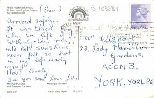 B103681 bournemouth mini golf course and pleasure gardens    uk