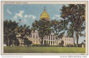 State Capitol Augusta Maine 1952