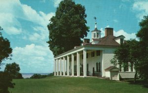 Postcard East Front Mount Vernon Owned & Maintain By Ladies Association Of Union