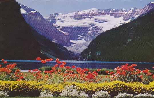 Lake Louise and Victoria Glacier Banff National Park Canada