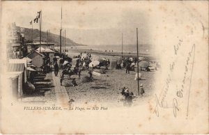 CPA Villers sur Mer La Plage (1233887)