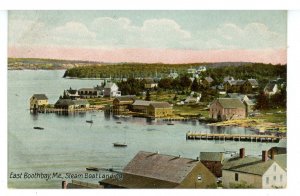 ME - Boothbay Harbor. East Boothbay, Steam Boat Landing