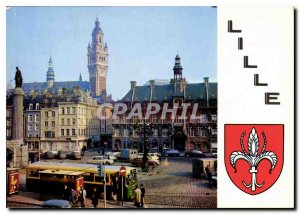 Modern Postcard Lille Nord Grand Place