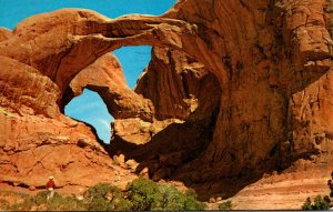 Utah Arches National Monument Double Arch 1964