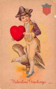 Valentines Day Patriotic Valentine 1914 