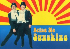 Morecambe & Wise Bring Me Sunshine TV Show DVD Rare Postcard