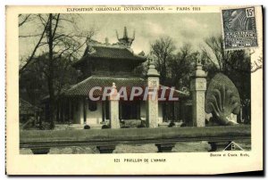 Old Postcard Exposition Coloniale Internationale Paris 1931 Pavilion of & # 3...