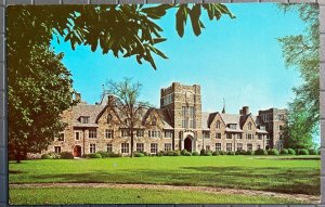 Vintage Postcard 1950's Berry College Mary Hall Women's Residence Mount Berry GA