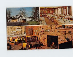 Postcard Chardon Lakes Inn and Gilded Cook Tavern Chardon Ohio USA