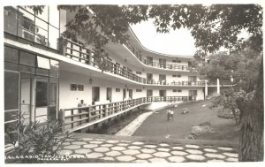 Postcard 1920's View of Resort Balneario San Jose Purua Michoacan Mexico RPPC