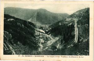 CPA De MOREZ a MORBIER-La Ligne et les Viaducs du Chemin de fer (263730)