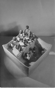 Model of Granary, Egypt University Museum, real photo - Philadelphia, Pennsyl...