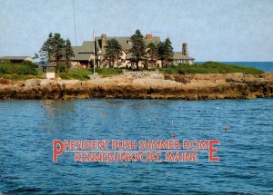 Maine Kennebunkport President George Bush Summer Home and Weekend Retreat