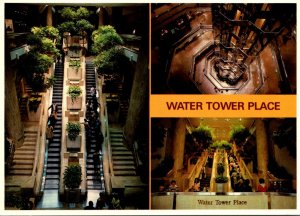 Illinois Chicago Water Tower Place Shopping Center Multi View