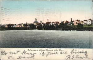 Concord Junction Massachusetts MA Reformatory Village c1910 Vintage Postcard