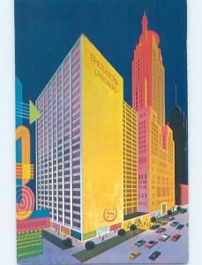 Unused Pre-1980 SHERATON HOTEL Chicago Illinois IL c1202@