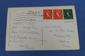 Vintage Postcard The Parish Church Ewhurst