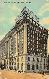 LOUISVILLE KENTUCKY~NEW SEELBACH HOTEL~1913 PSTMK POSTCARD