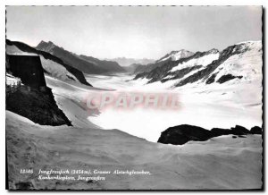 Postcard Modern Jungfraujoch Grosser Aletsch