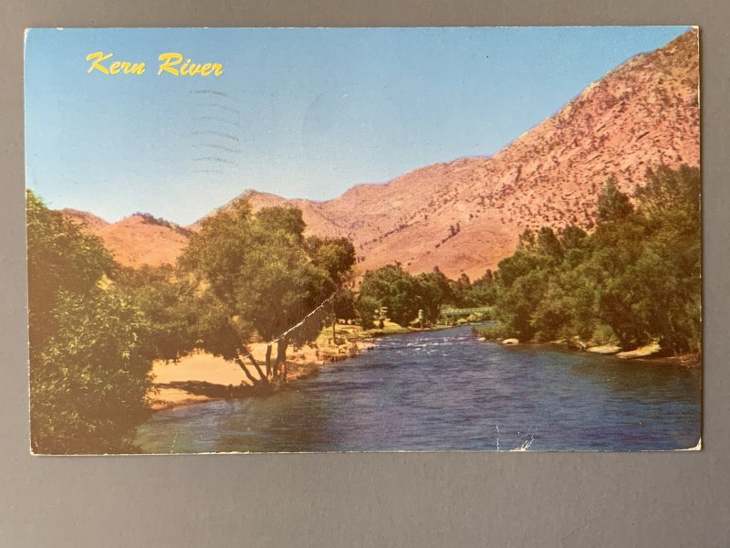 Kernville Kern River CA Chrome Postcard A1173090338