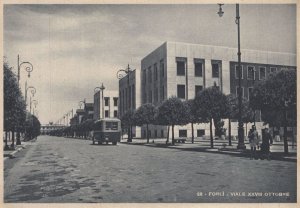 Viale XXVIII Ottobre Forli Italy Old Postcard
