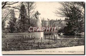 Castres - Jardin du Mail - Old Postcard