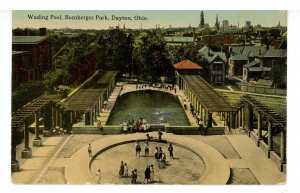 OH - Dayton.  Bomberger Park, Wading Pool ca 1913