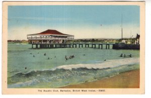 The Aquatic Club, Barbados, British West Indies