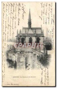 Amboise Postcard Old Chapel St Hubert