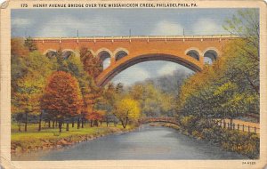 Henry Avenue Bridge over Wissahickon Creek  Philadelphia, Pennsylvania PA