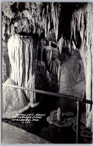 Vtg Leasburg Missouri MO Neville's Nook Onondaga Cave RPPC Real Photo Postcard