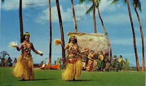 Tahitian Dancers - Honolulu, Hawaii HI