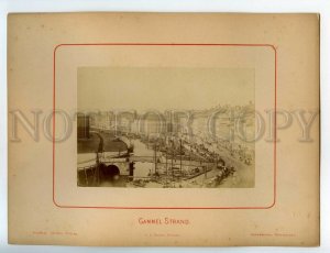 492514 Denmark COPENHAGEN Gammel Strand street Ships Yacht BRIDGE CABINET PHOTO